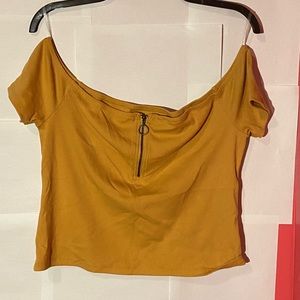 Aeropostale Off the Shoulder Shirt